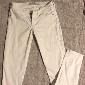 White Abercrombie and Fitch jeans